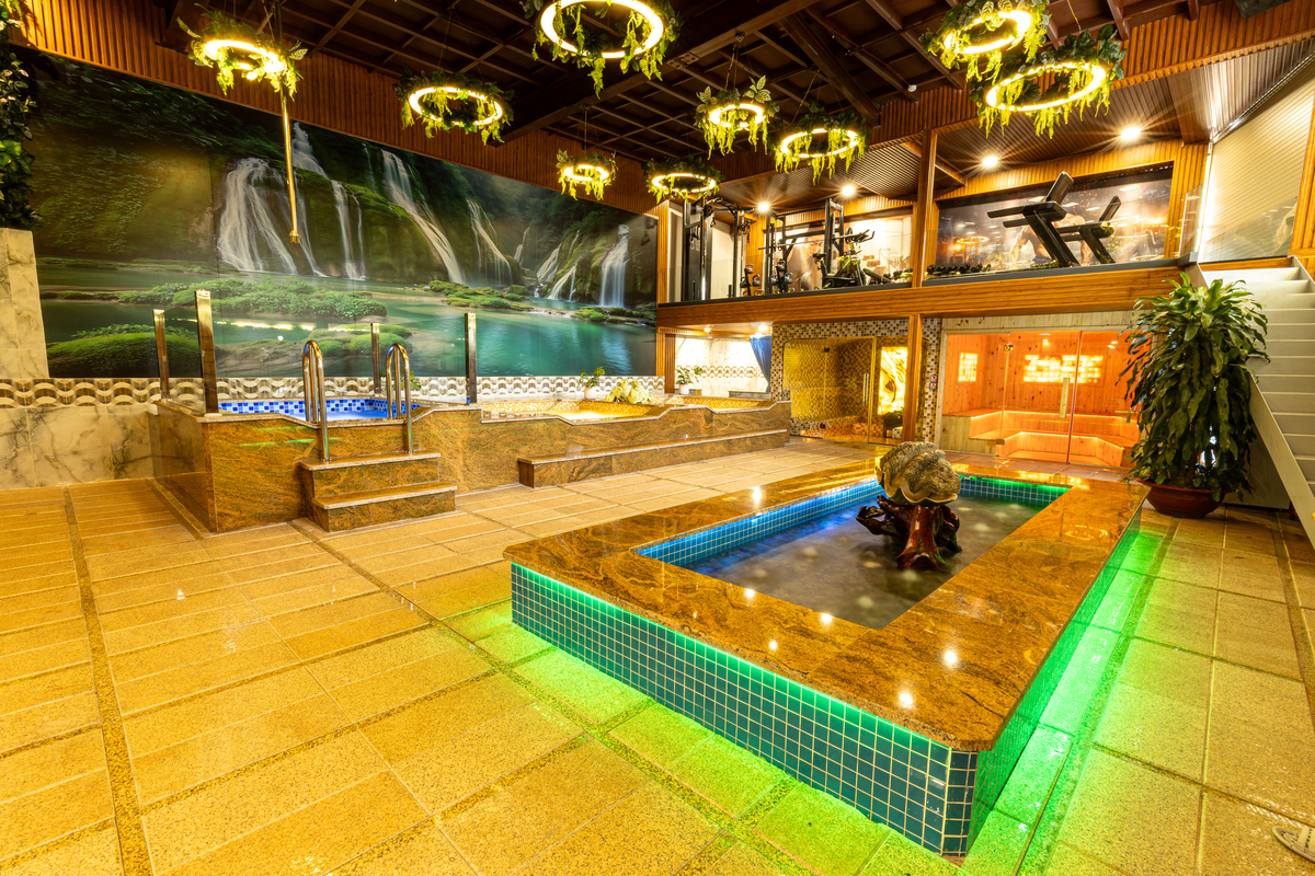 Không gian tiếp đón của Khải Hoàn Spa