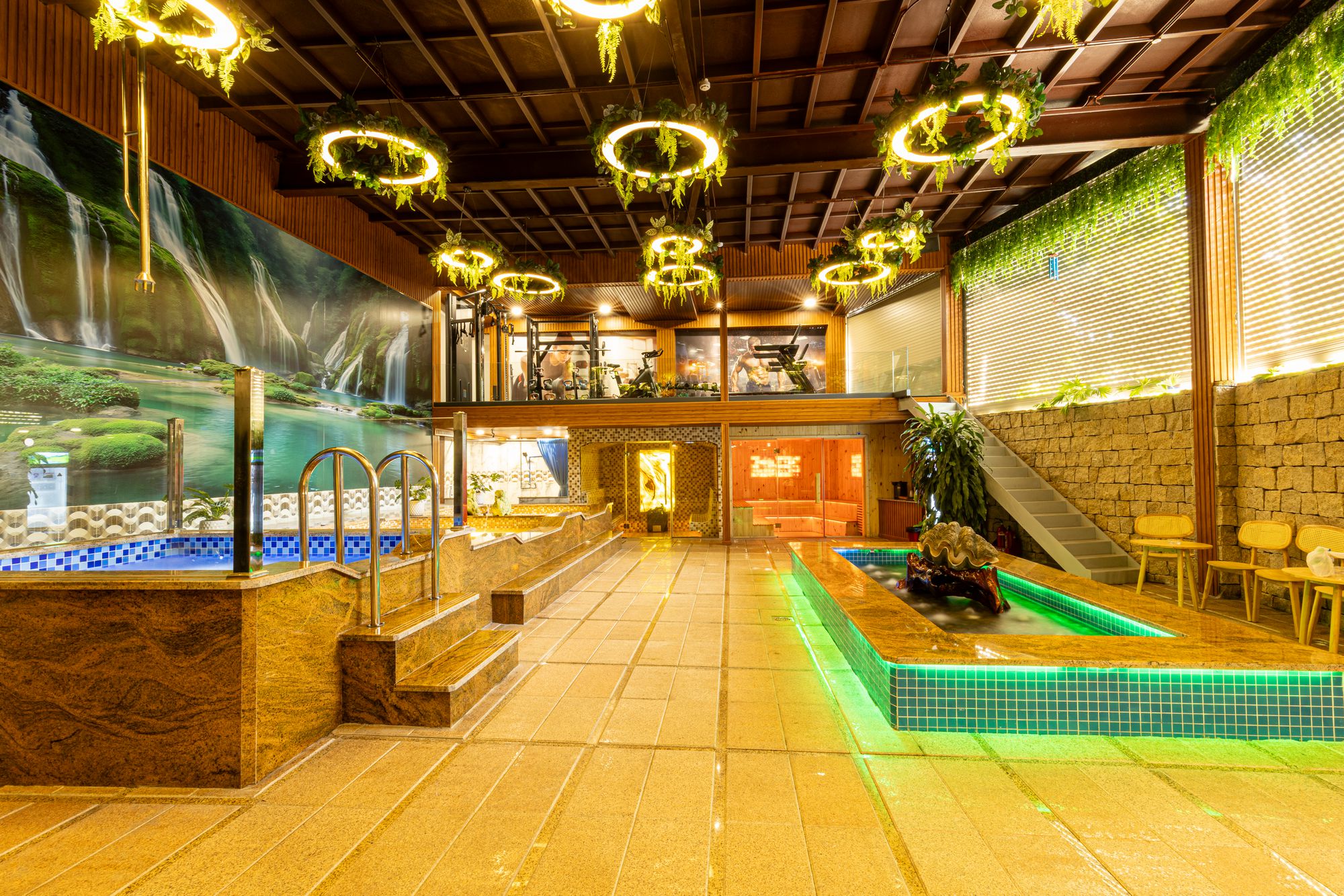 Khu xông hơi của Khải Hoàn Spa